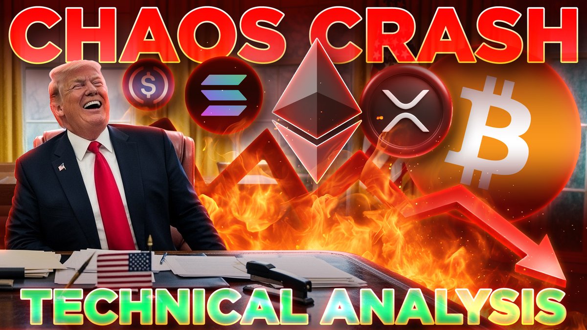 Tariffs CRASH Crypto.. again!🔥👀w/@GarethSoloway 📉 WATCH  NOW👉https://t.co/FGz5NjSYg4 $BTC $ETH $SOL $GLD $SLV