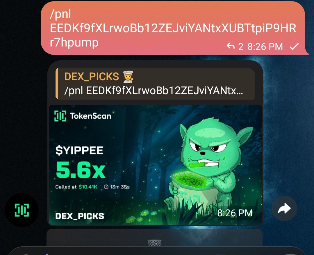 CALZ_CHARGER's tweet photo. 5X profit gained up on $YIPPEE
Early calls always on my private TG group 

EEDKf9fXLrwoBb12ZEJviYANtxXUBTtpiP9HRr7hpump

https://t.co/3oRN7vhrmJ https://t.co/5ap90gF0XL