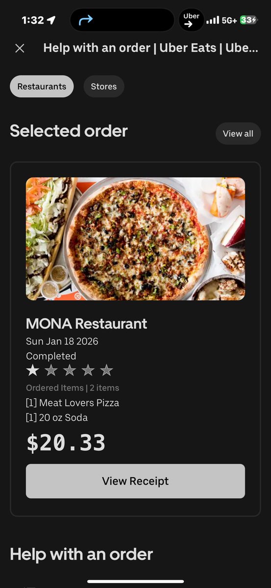 King_Toby_'s tweet photo. @UberEats can someone explain to me why I ccs t get a refund for an order I never received and yall agents can’t even confirm the delivery either https://t.co/4QtFlcTXNW