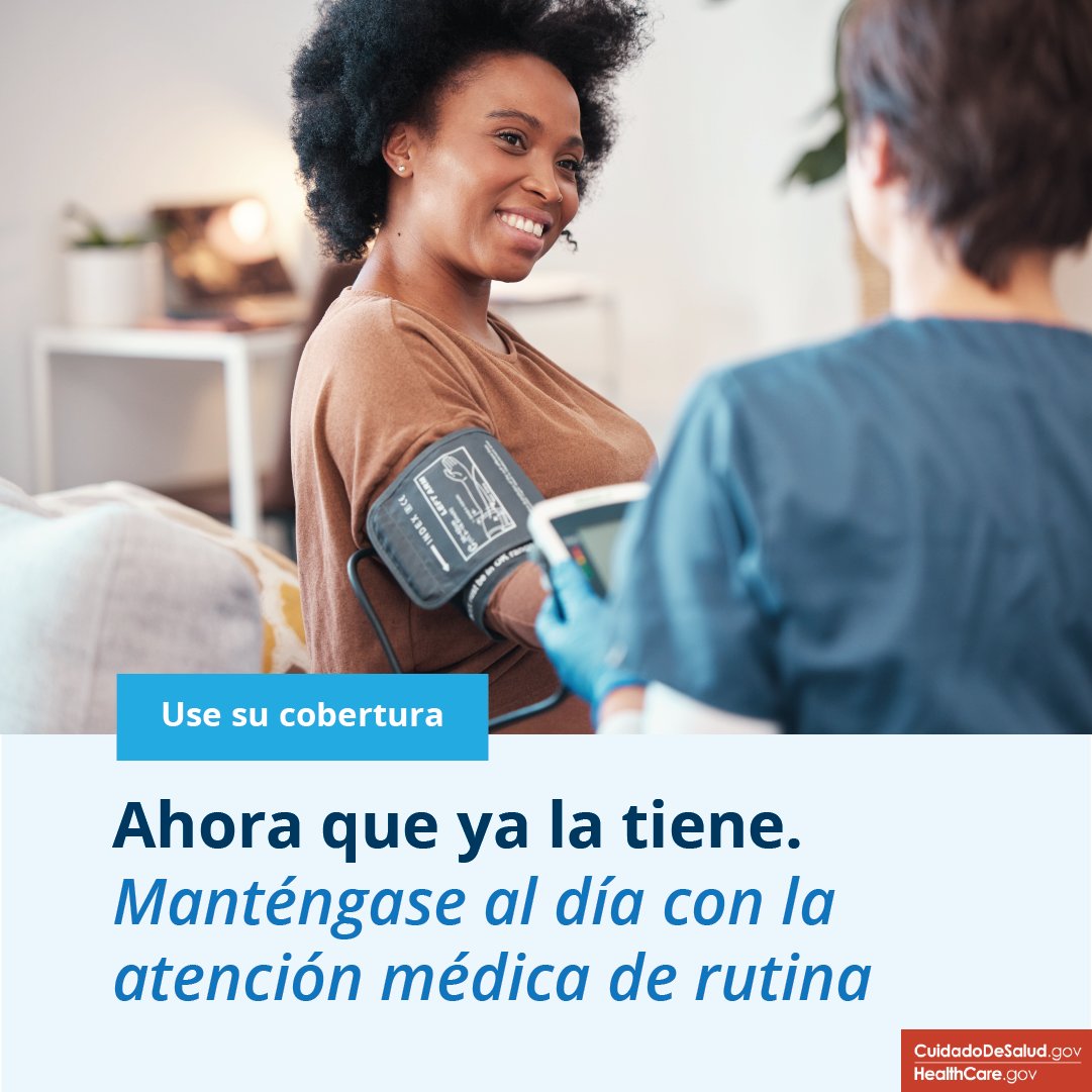 ¿Estar saludable es su propósito para 2026?
Mantenga esa buena energía y use su nueva cobertura de go.hc.gov/4pM8RnG para mantenerse saludable. Se cubren beneficios importantes, como las recetas y las visitas a atención primaria. Más información: go.hc.gov/4pPXOdp