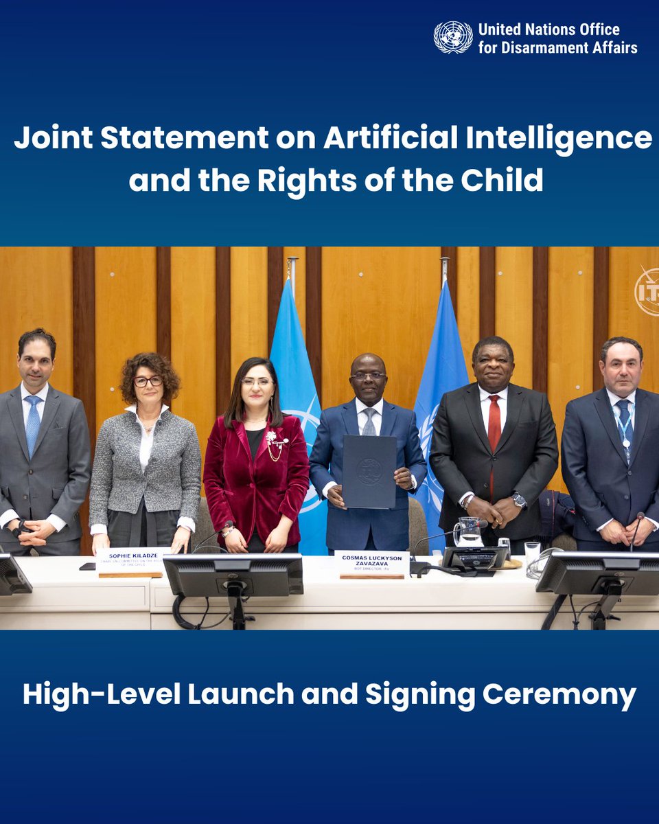 UN Office for Disarmament Affairs tweet media