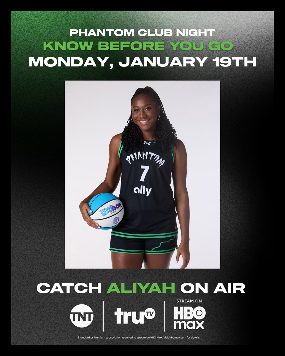 Unrivaledwbb's tweet image. GHOST GAAAAAAAAANGG 🎤 wya?! We heard it’s Phantom Club night, AB is on TNT, and our ghost gang will be signing autographs at 6:30pm ET 👀 are we locked in?!