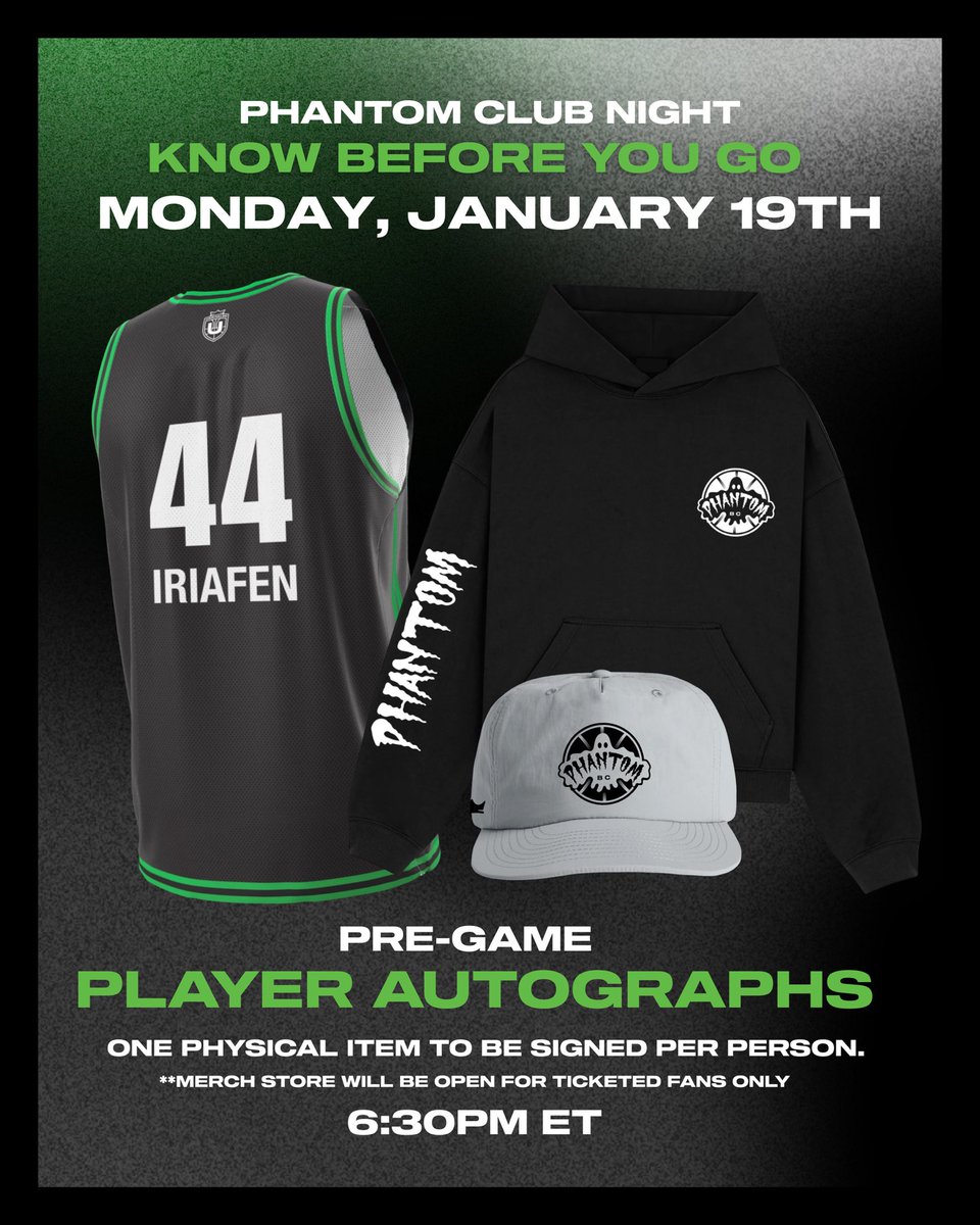 Unrivaledwbb's tweet image. GHOST GAAAAAAAAANGG 🎤 wya?! We heard it’s Phantom Club night, AB is on TNT, and our ghost gang will be signing autographs at 6:30pm ET 👀 are we locked in?!