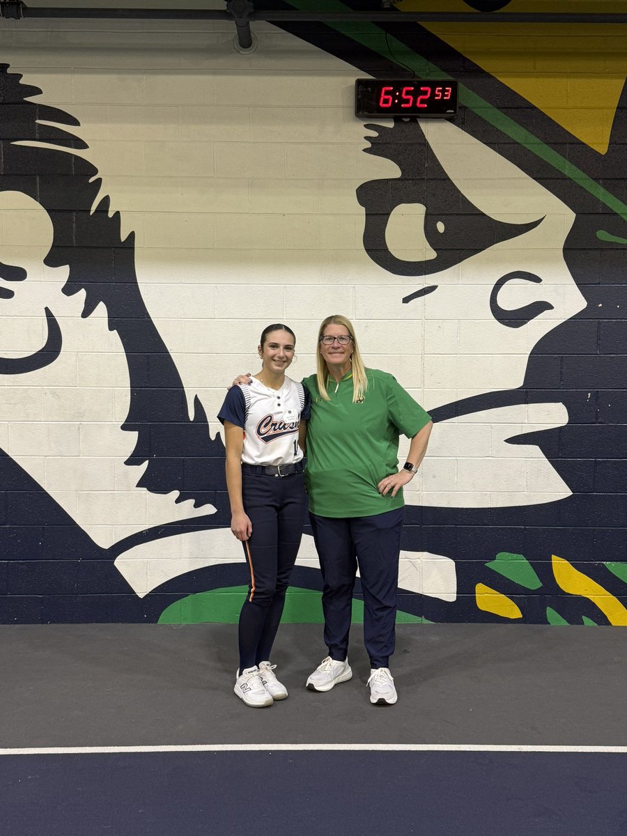 LillyFranche's tweet photo. Had the best experience at Notre Dame Softball Camp. Such an incredible atmosphere with amazing coaches and players. So grateful for the opportunity to learn, compete, and grow alongside such talented athletes! ☘️🥎
@NDsoftball 
@PolarCrush 
@CoachWhitSB 
#GoIrish https://t.co/FbZcgArieC