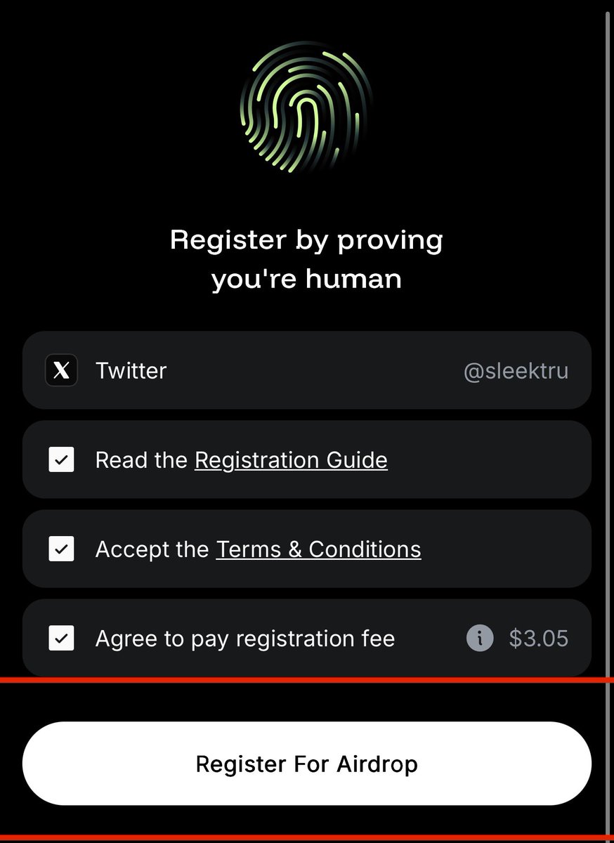 $3.05 to register for Airdrop in 2026 😭😭 Warden Protocol 🫵🏽