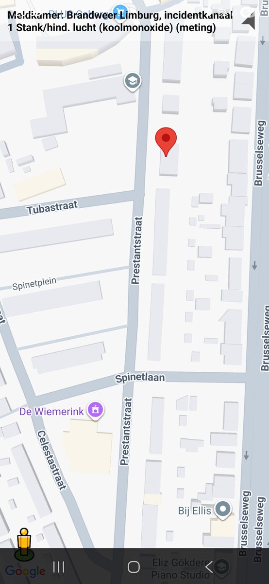 Koolmonoxide-melding in Maastricht