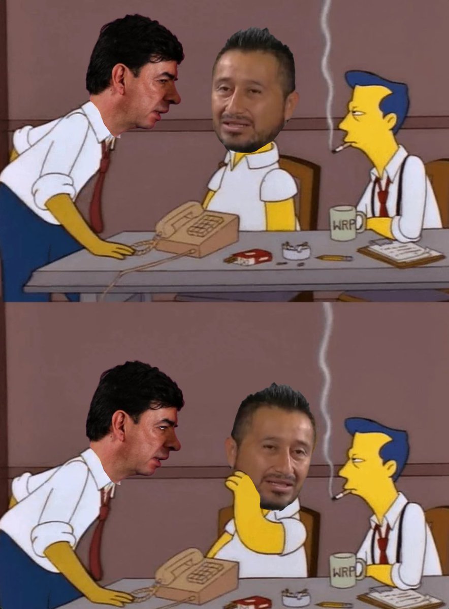 -Cuando te toque preguntarle a la Presidenta por los BTS, recuerda que es un grupo musical.
  
-Creo que le habla a usted, señor Bete Eses.