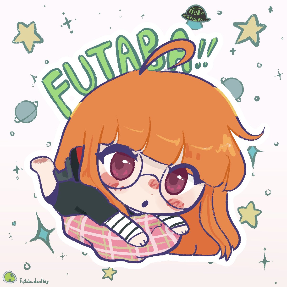 futabadoodles's tweet image. space