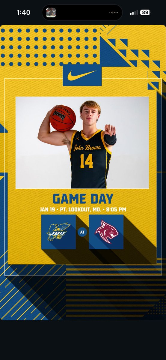 John Brown Men's Basketball tweet media