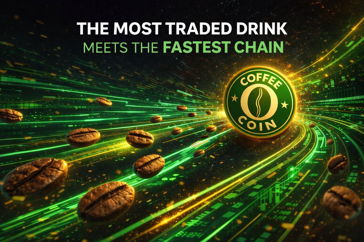 Wake up and smell the gains @Coffee__Coin is brewing a storm in crypto and  turning every dip you sip into serious ROI potential Grab your mug and HODL  $COFFEE is going for