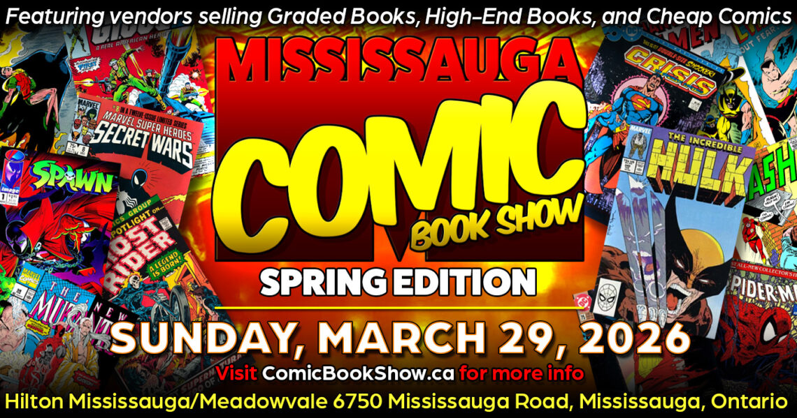 Mississauga Comic Book Show (Mar 29) tweet media
