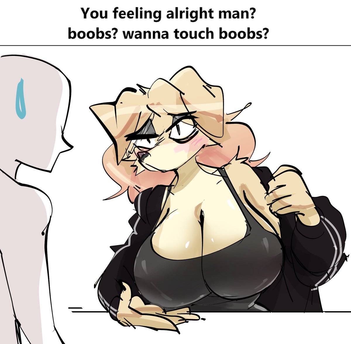 If you’re feeling down, my OC will give you a hug