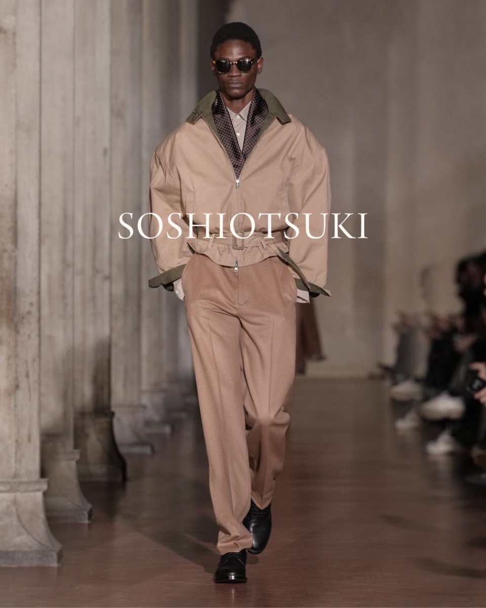 bethmodels_'s tweet image. DARE || SOSHIOTSUKI @soshiotsuki FW26

Milan Fashion Week FW26