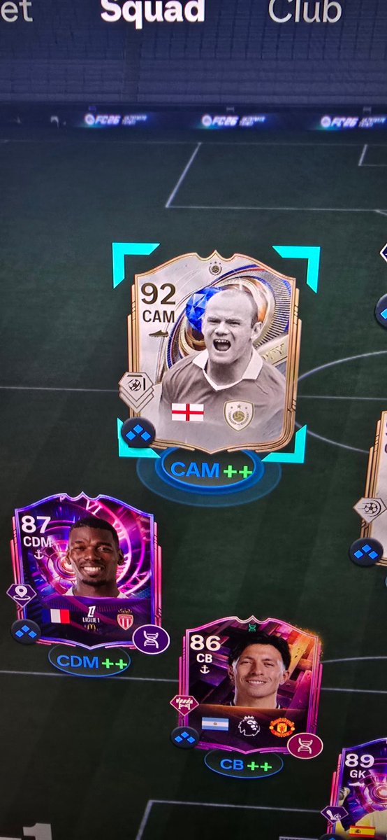 CBailey1997's tweet photo. @EASPORTSFC  whys my rooney got a 3rd playstyle+ but card only shows 2? https://t.co/7scaoJhv2w