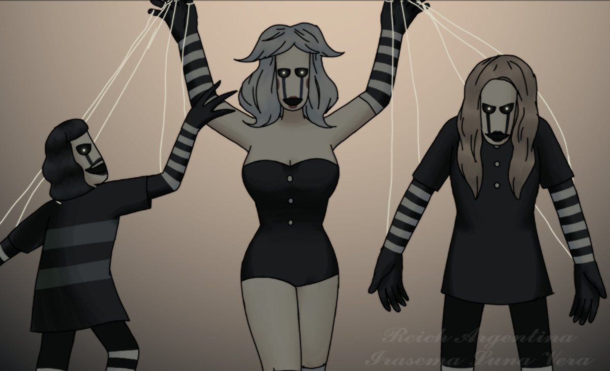 reichargentina's tweet photo. Puppet can possess 💀
#FNAF #FNAFart #FNAF2 #FNAF2Movie #FNAFhumans #FiveNightsAtFreddys #AbbySchmidt #ThePuppet #Marionette #Lisa https://t.co/s97KU0Lfpo