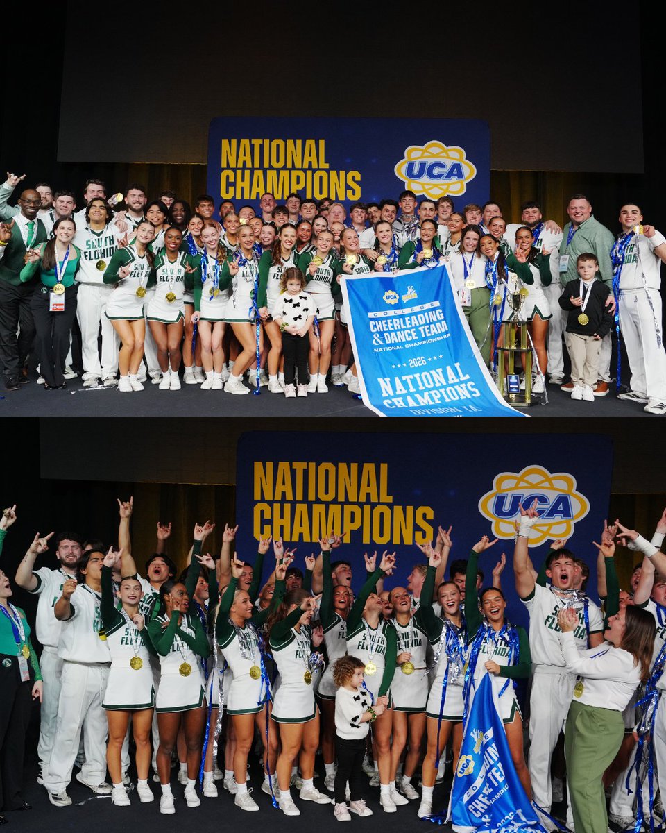 USFAthletics's tweet photo. Packing up hardware and heading back to Tampa 🤩 https://t.co/q9PgQ7DzjW