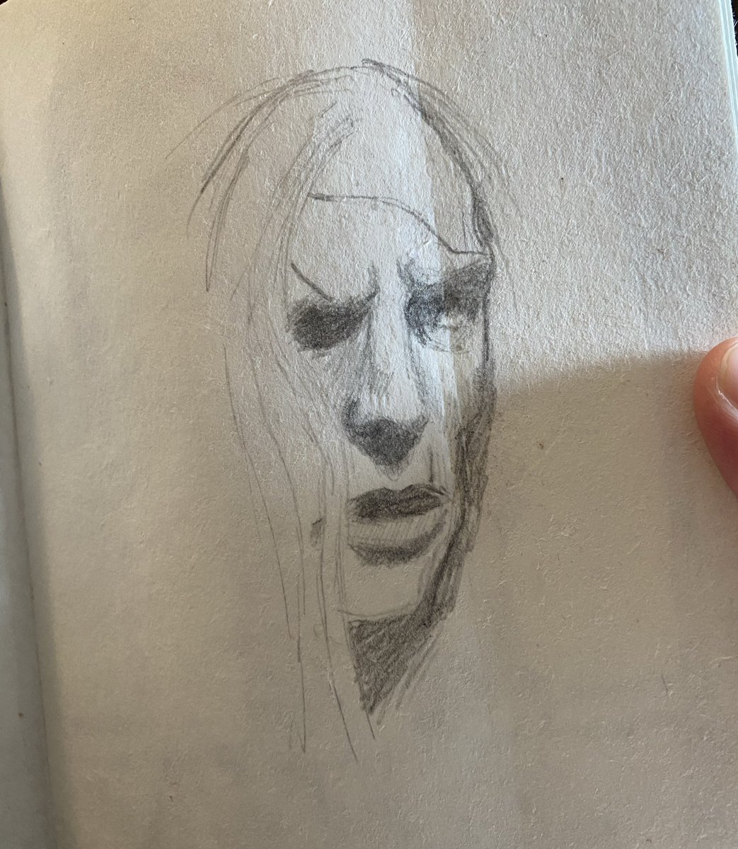 brianakking's tweet photo. Creature sketching :) #Frankenstein2025 https://t.co/fnhUUvuXNQ