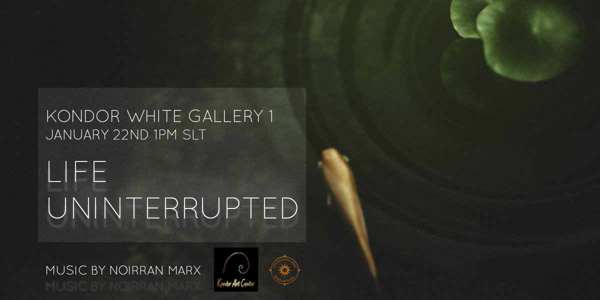 Jan 22nd 1 PM SLT "Life Uninterrupted" by Syn Bly

"Determination can, and will, overpower the rules." 

When: January 22nd @ 1 PM SLT Music: DJ Noirran Marx 

See you there!
📍maps.secondlife.com/secondlife/Roy…
*
Read the full feature in the Journal:
iloveevents.online/the-architectu…