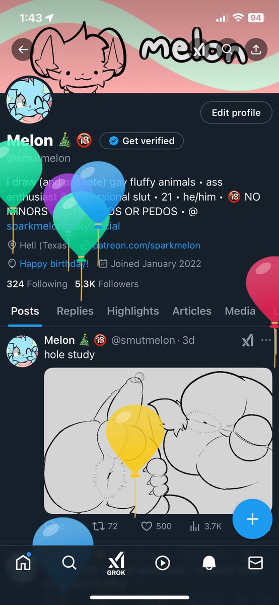 Melon 🔞 tweet media