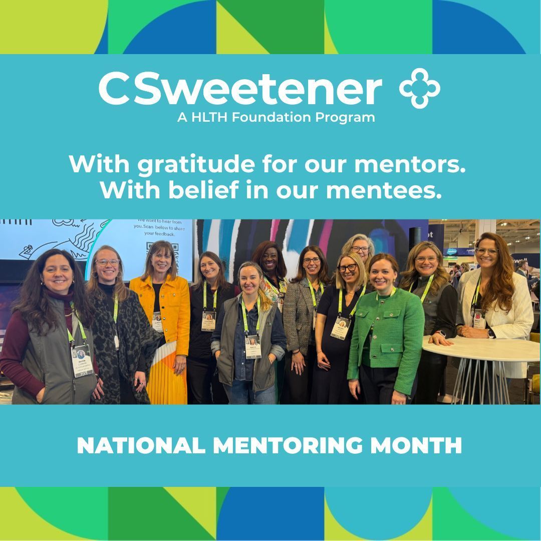 hlthfoundation's tweet photo. Mentorship matters—this month and all year.

At HLTH Foundation, CSweetener mentors and mentees are building a community grounded in clarity, confidence, and leadership growth for healthcare’s future.

#NationalMentoringMonth #CSweetener #MentorshipMatters https://t.co/n9FW1OQhCW