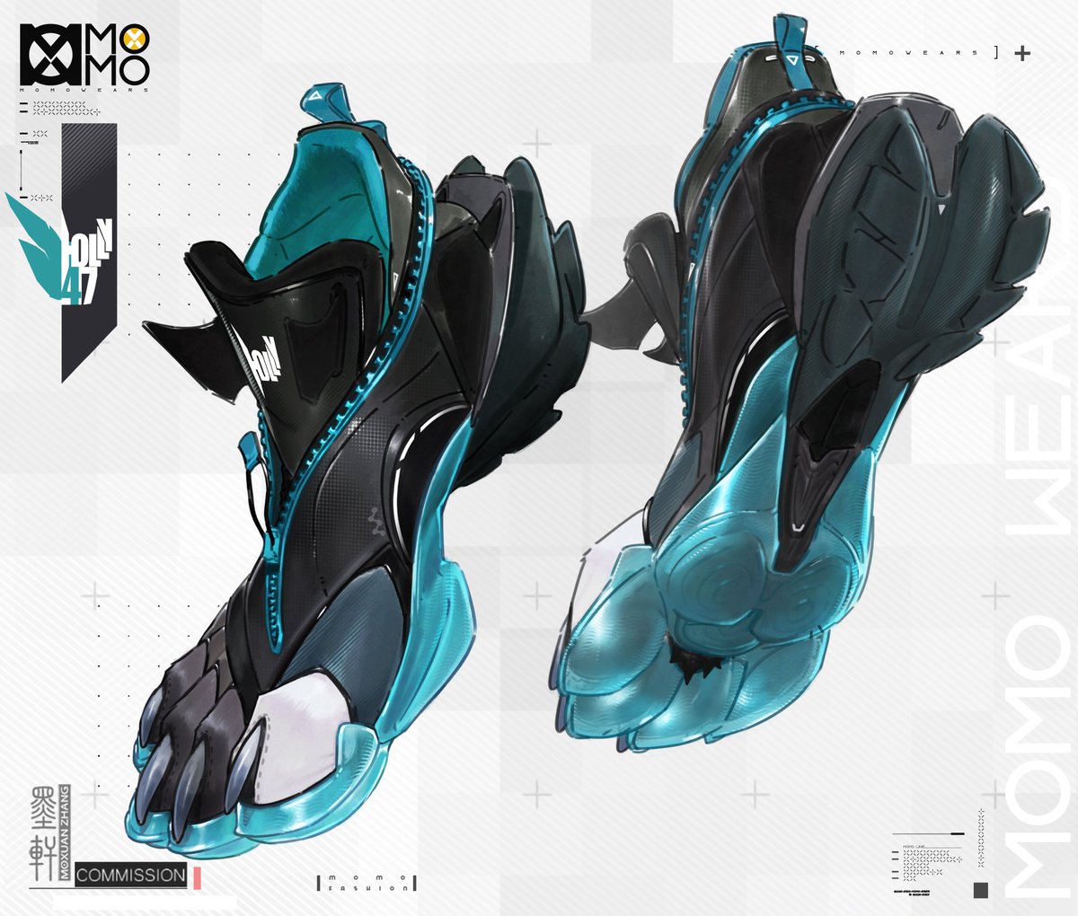 MoxuanZhang's tweet image. Commission for Holly @Tyler_Behemoth