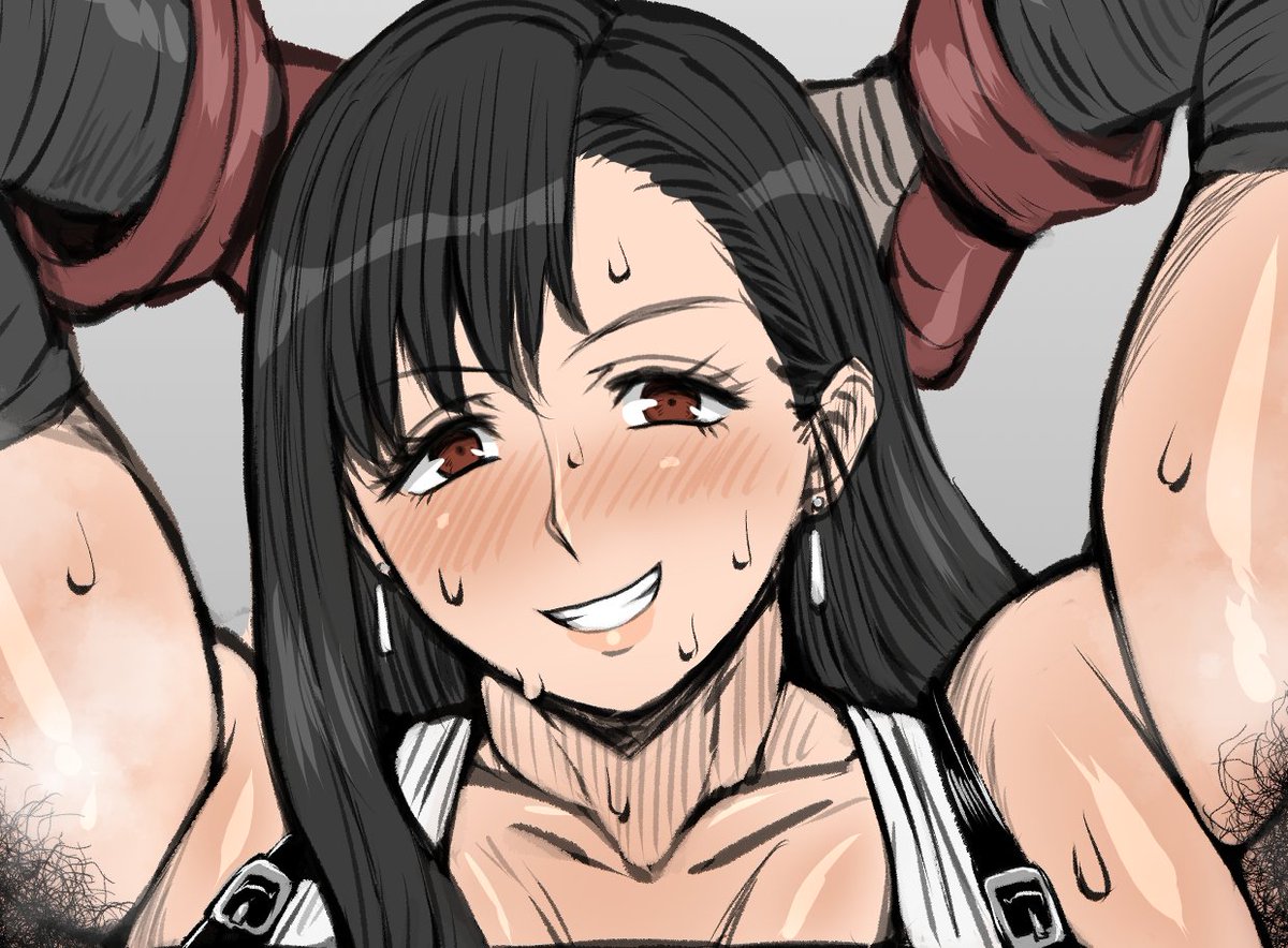 ティファ描いてたらこんな時間 