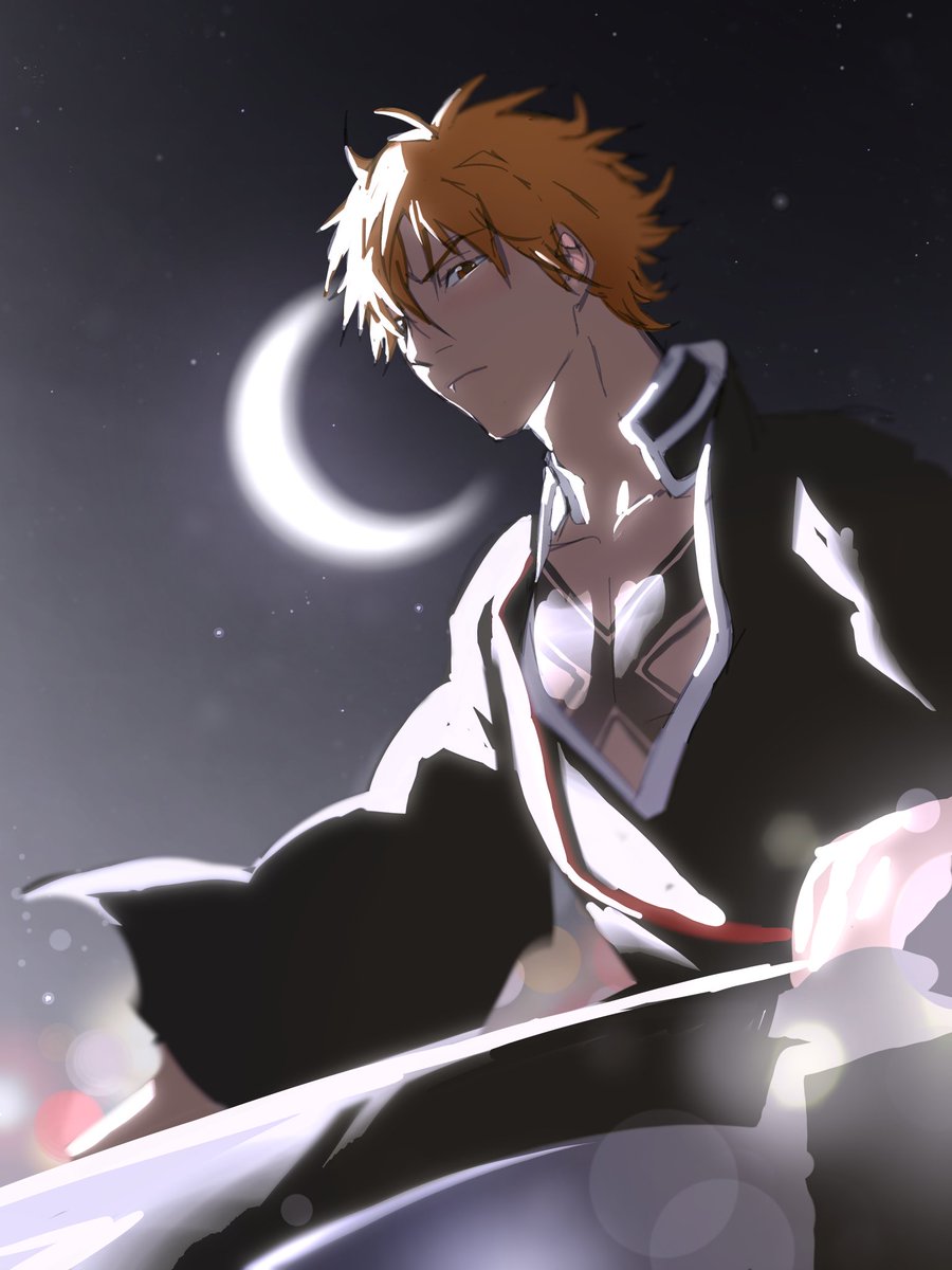 Sawn1i's tweet photo. i like how bleach looks at night https://t.co/tEB1g88d3f