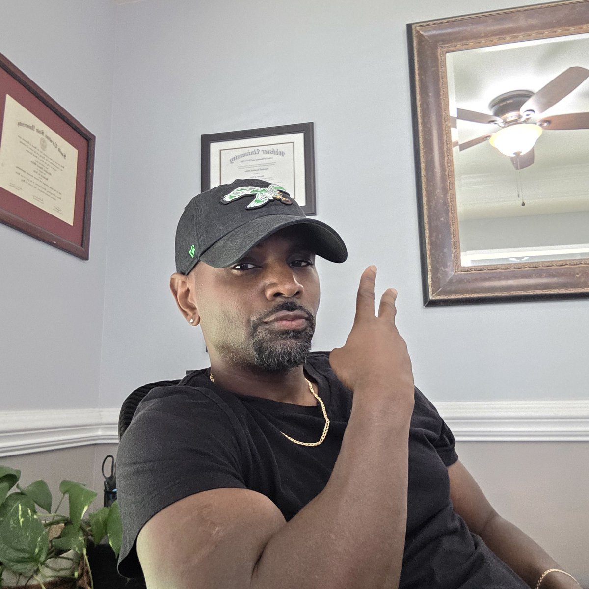 Been a conscious <a href="/Eagles/">Philadelphia Eagles</a> fan since 1980. Honestly thought I'd pass on without ever seeing  a Chip. Then '2017-'18 happened and the elation was indescribable. Then '2024-25 happened and it was like, "Take me now Lord, I'm ready." Decades of misery have evaporated. #FlyEaglesFly