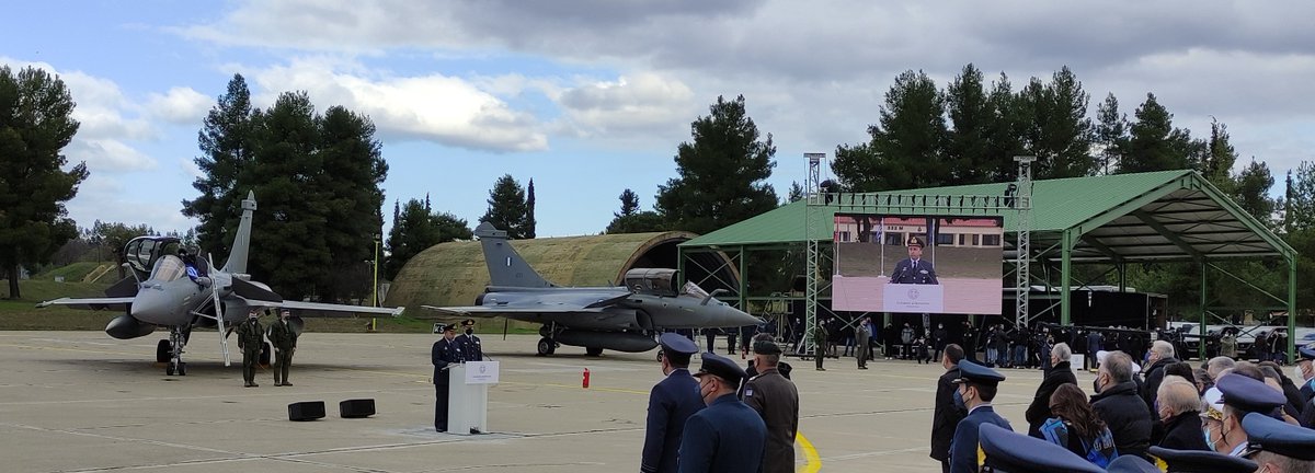 KZikidis's tweet photo. Σαν σήμερα, ακριβώς 4 χρόνια πριν (και λιγότερο από ένα έτος από την υπογραφή της Σύμβασης 013Γ/20), στην 114ΠΜ (Αεροπορική Βάση Τανάγρας): https://t.co/R5xnM23YqY