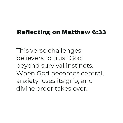 iamo_cube's tweet photo. Reflecting on 📖 Matthew 6:33
#SeekFirst 
#KingdomPriority 
#FaithAlignment 
#IamOCube
#Reflection https://t.co/Up5E2PPaVm