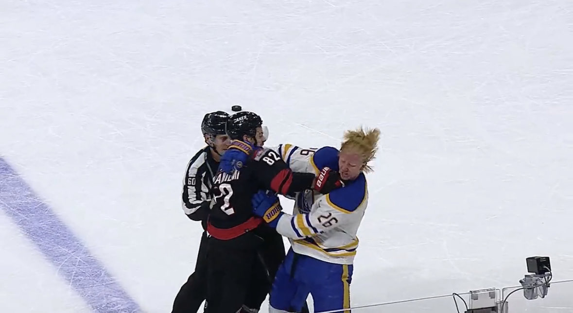 We should’ve played the Finnish hammer today. Dahlin needs a knuckle sandwich.