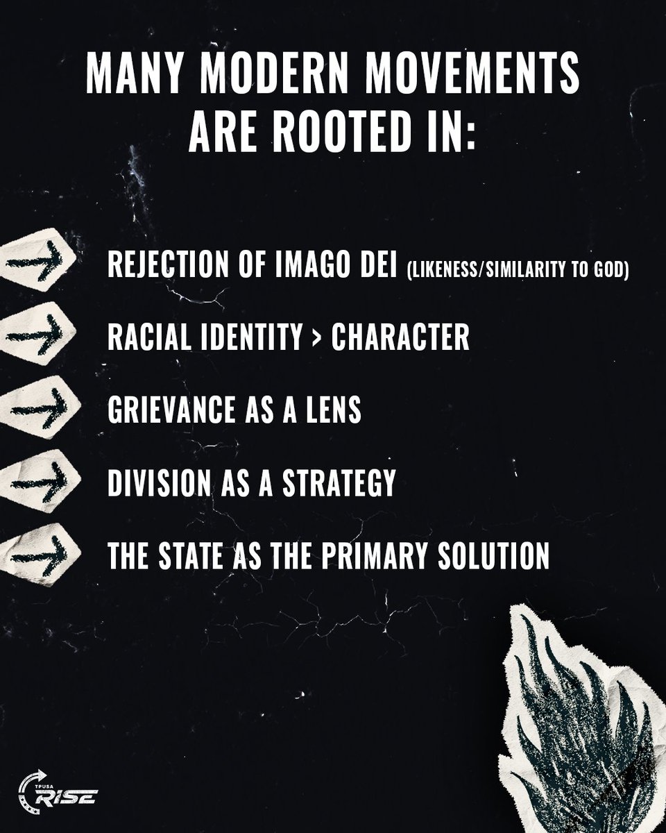 TPUSARISE's tweet image. The original civil rights movement pursued justice through moral clarity and shared dignity—not grievance or division.