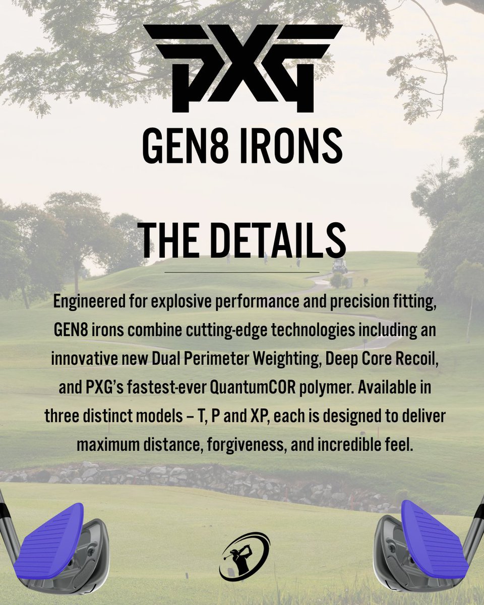 clubchampmedia's tweet image. The PXG GEN8 Irons have officially arrived. 🏌️‍♂️🏌️‍♀️ 

If you could dial in one shot shape perfectly, would you go for a consistent power fade or a towering draw?

#Golf #Irons #GolfClubs #PXG #ClubChampion