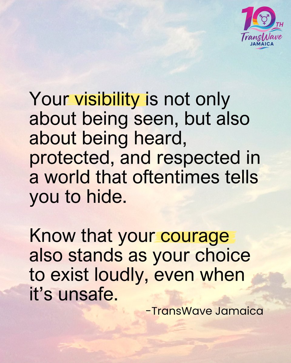 TransWave Jamaica tweet media