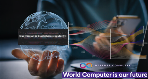 $ICP ∞ The Internet Computer explicitly positions itself as a “World Computer” and is being built on the assumption that this model is the future of the internet and IT.  ICP’s long‑term goal is a BLOCKCHAIN SINGULARITY.  🌎 💻  ♾   The Future is Bright ☀️