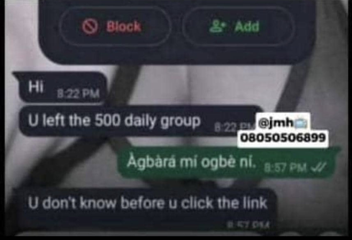 JeroidD's tweet photo. @instablog9ja Make una help me beg admin😤😤 https://t.co/02ezkufufN