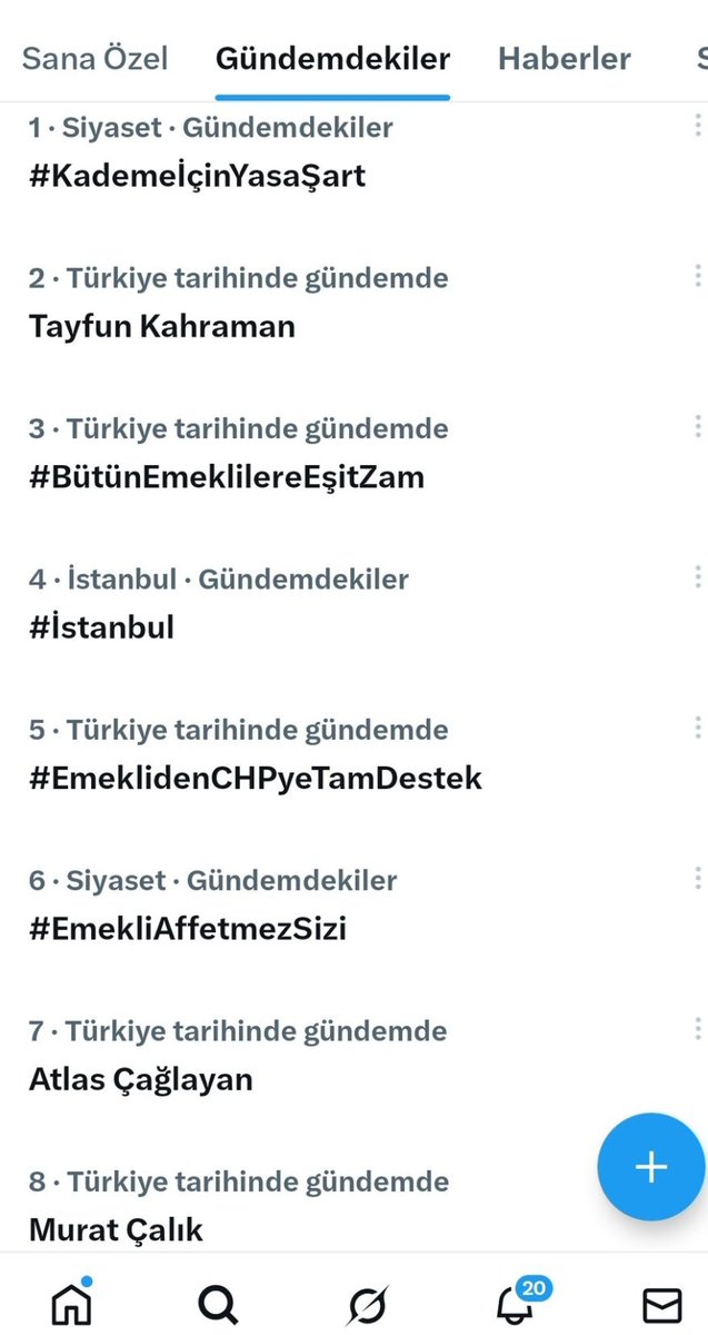 Tagın son tweeti.
Ellerinize sağlık 👏👏👏
Ülke gündemi 3.sıra

#BütünEmeklilereEşitZam