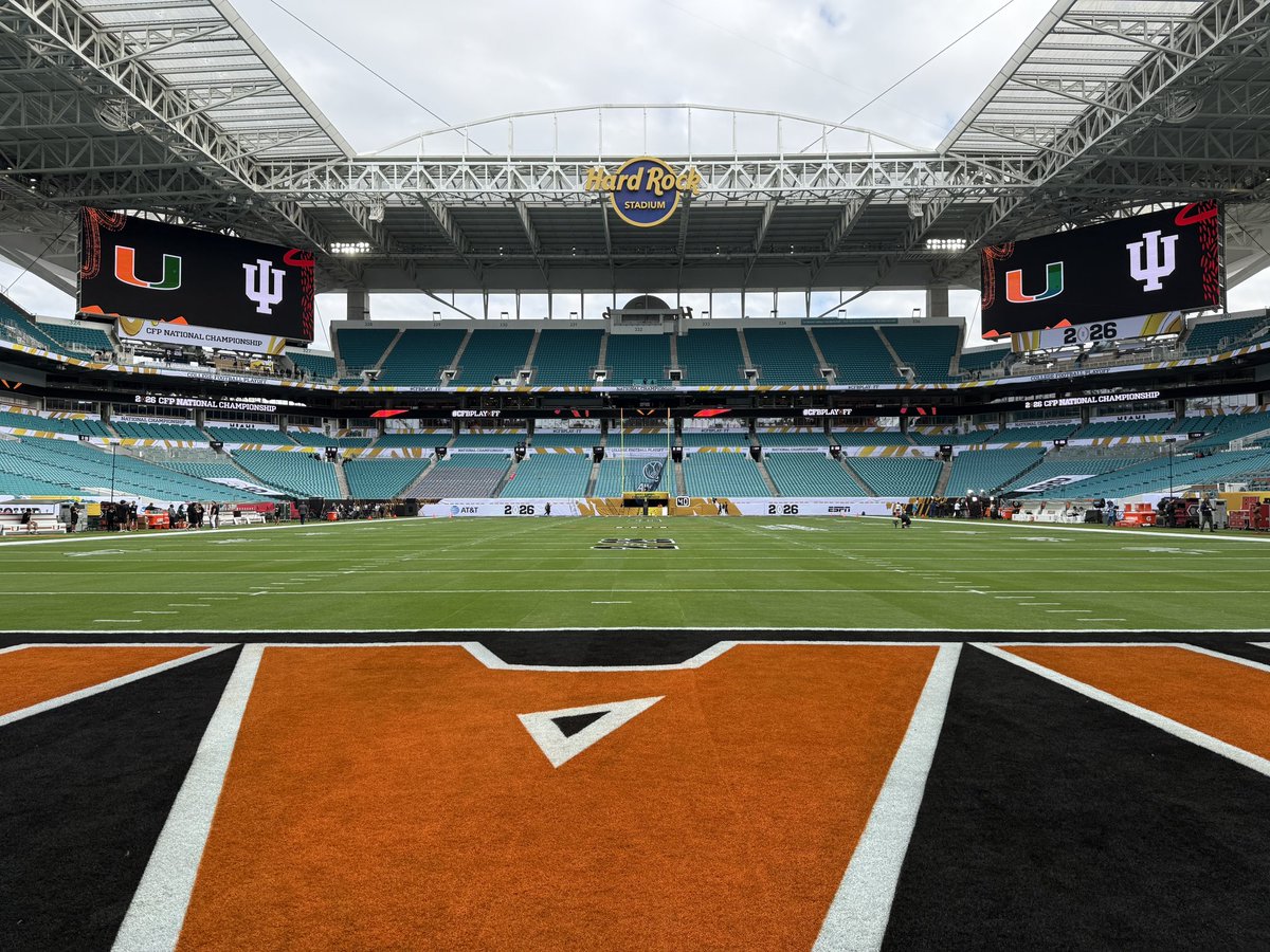 Picture-perfect day here in Miami.