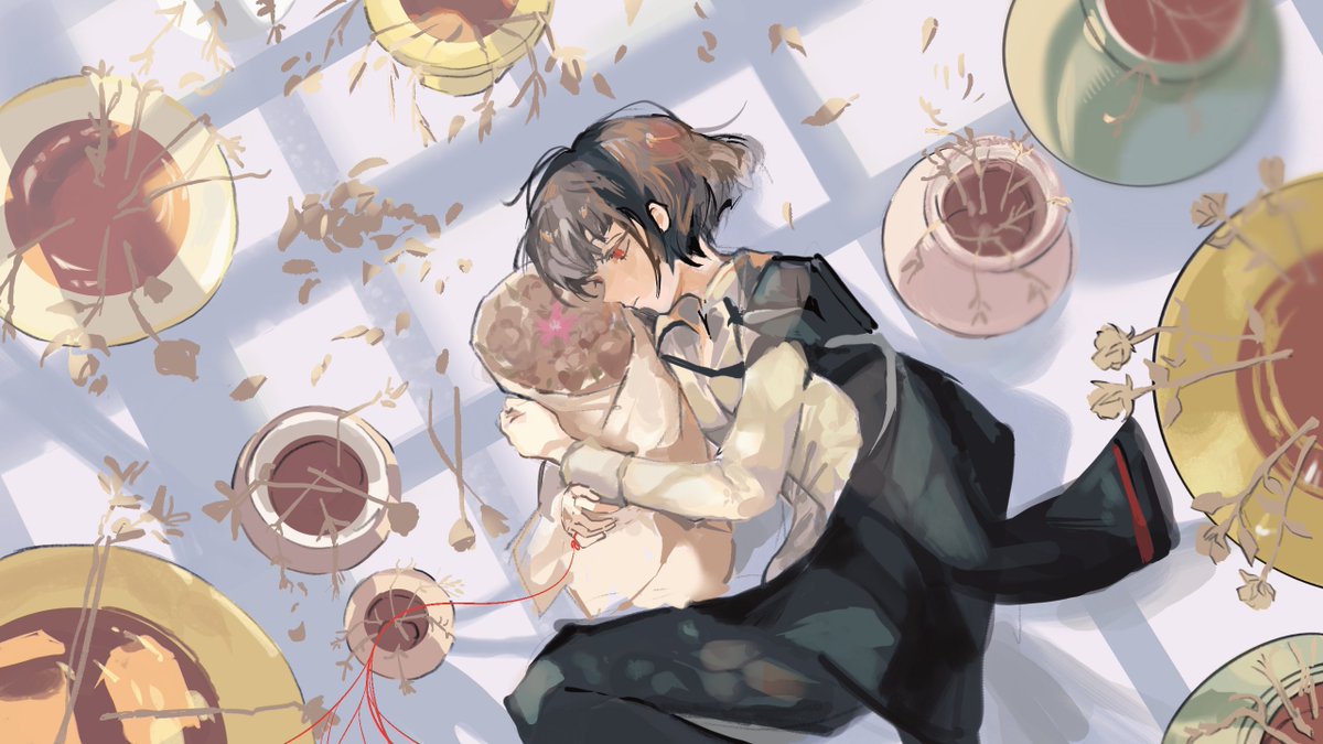 myrkosm's tweet image. a warm embrace