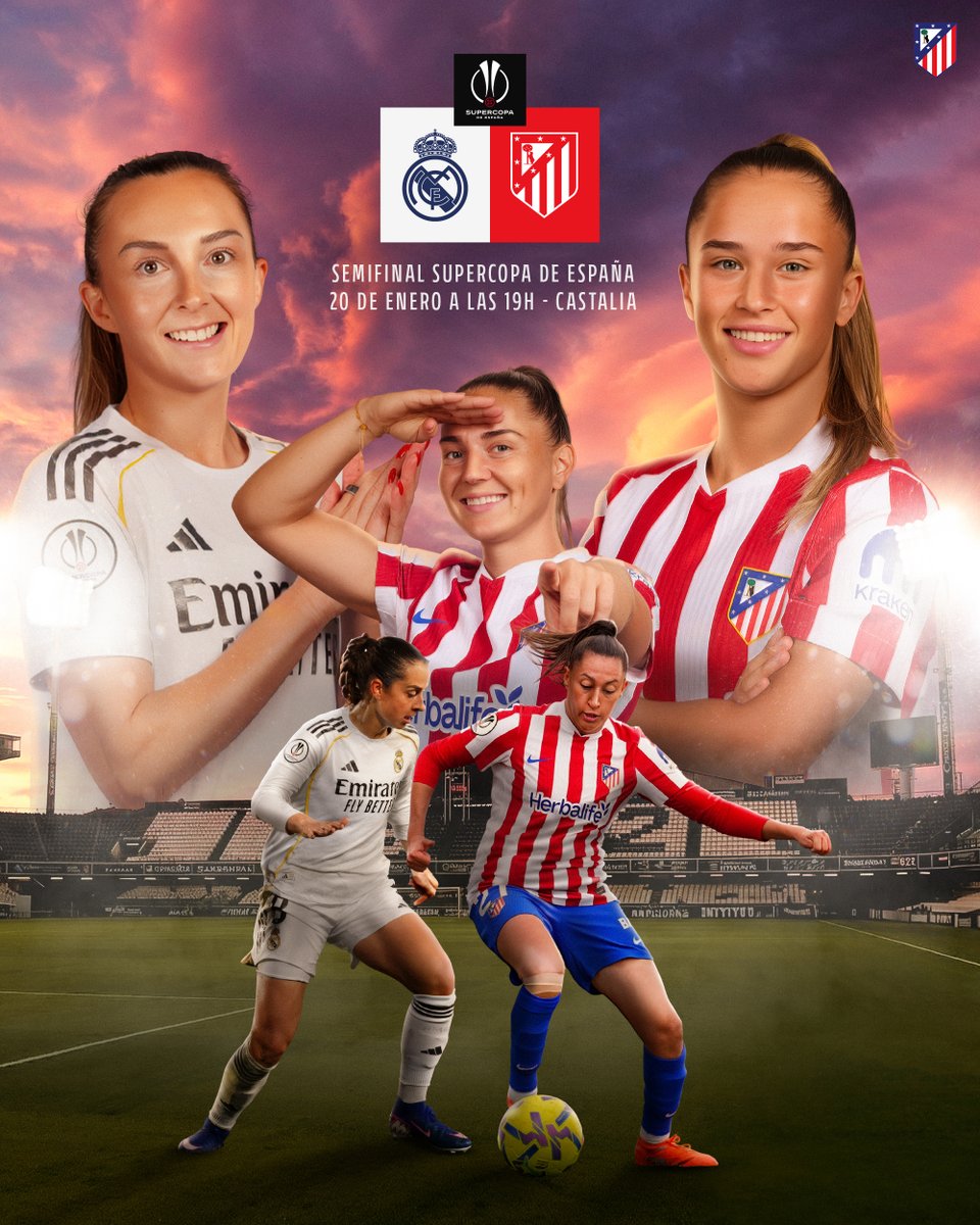 AtletiFemenino's tweet photo. ❤️🤍 https://t.co/qPXqfuqtpc