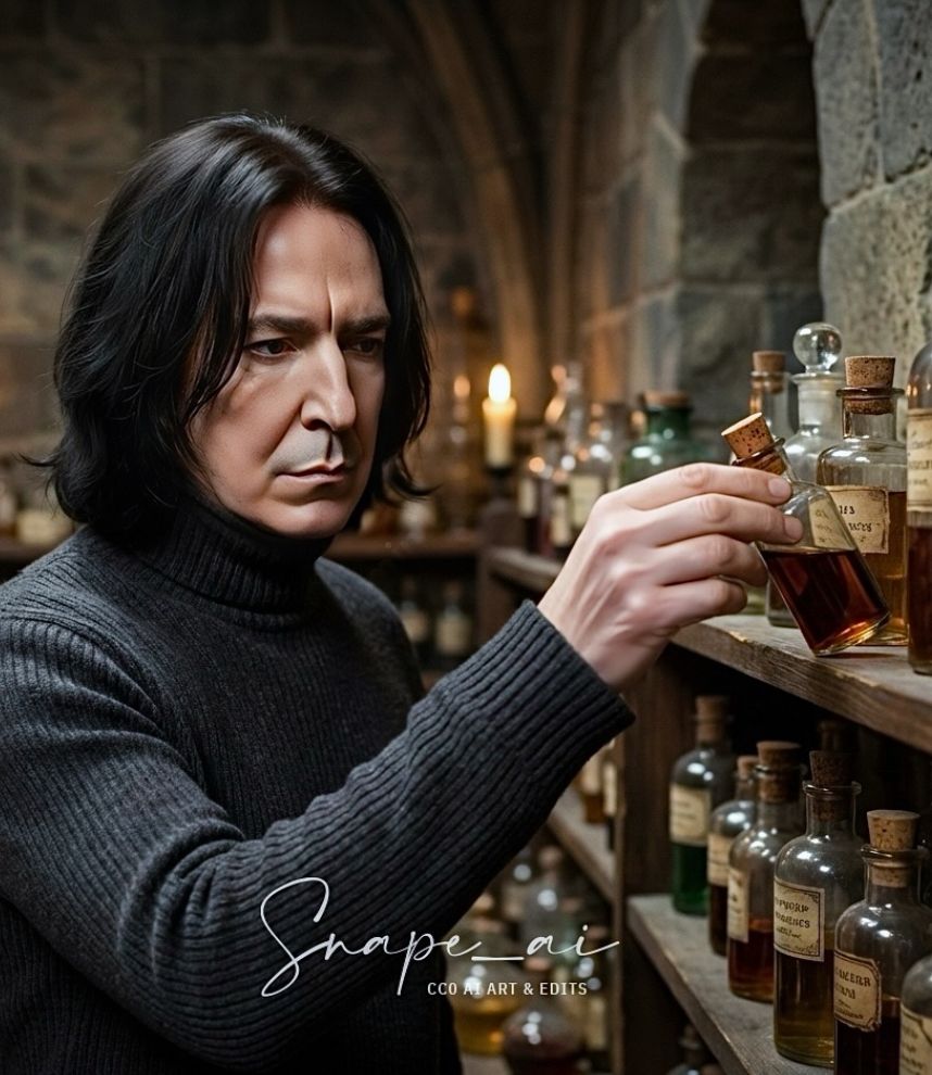 AnoukHalfDemon's tweet photo. #SeverusSnape 
#Always https://t.co/3kKaF7euHt
