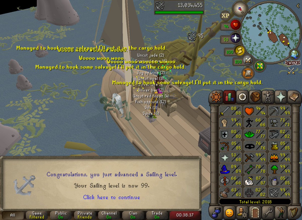 HardSlagOSRS's tweet photo. 99 Sailing ⚓️

19/01/2025

#osrs #oldschoolrunescape https://t.co/90pfUNfvZJ