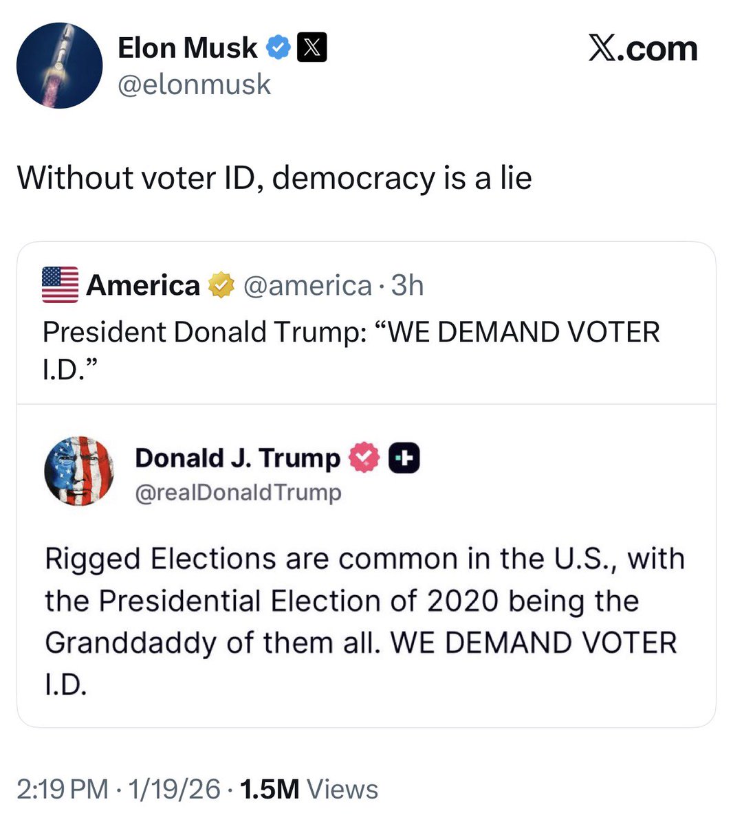 DarrigoMelanie's tweet image. Elon Musk spent $290 million on the last election.

When billionaires can buy elections to benefit themselves, democracy is a lie.