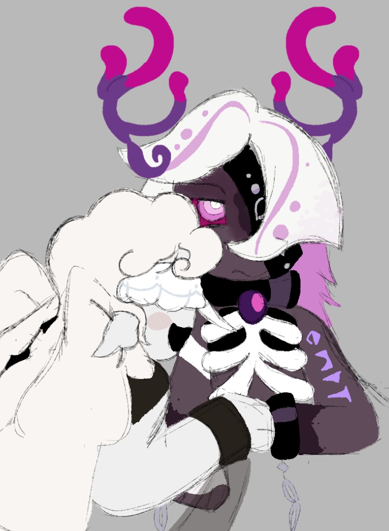 I literally don't fucking know what to tag this as because I've only ever seen one other person draw it

#venomdoughcookie /vendou x #doughael 

what do we call them guys I propose doubledough because it sounds silly