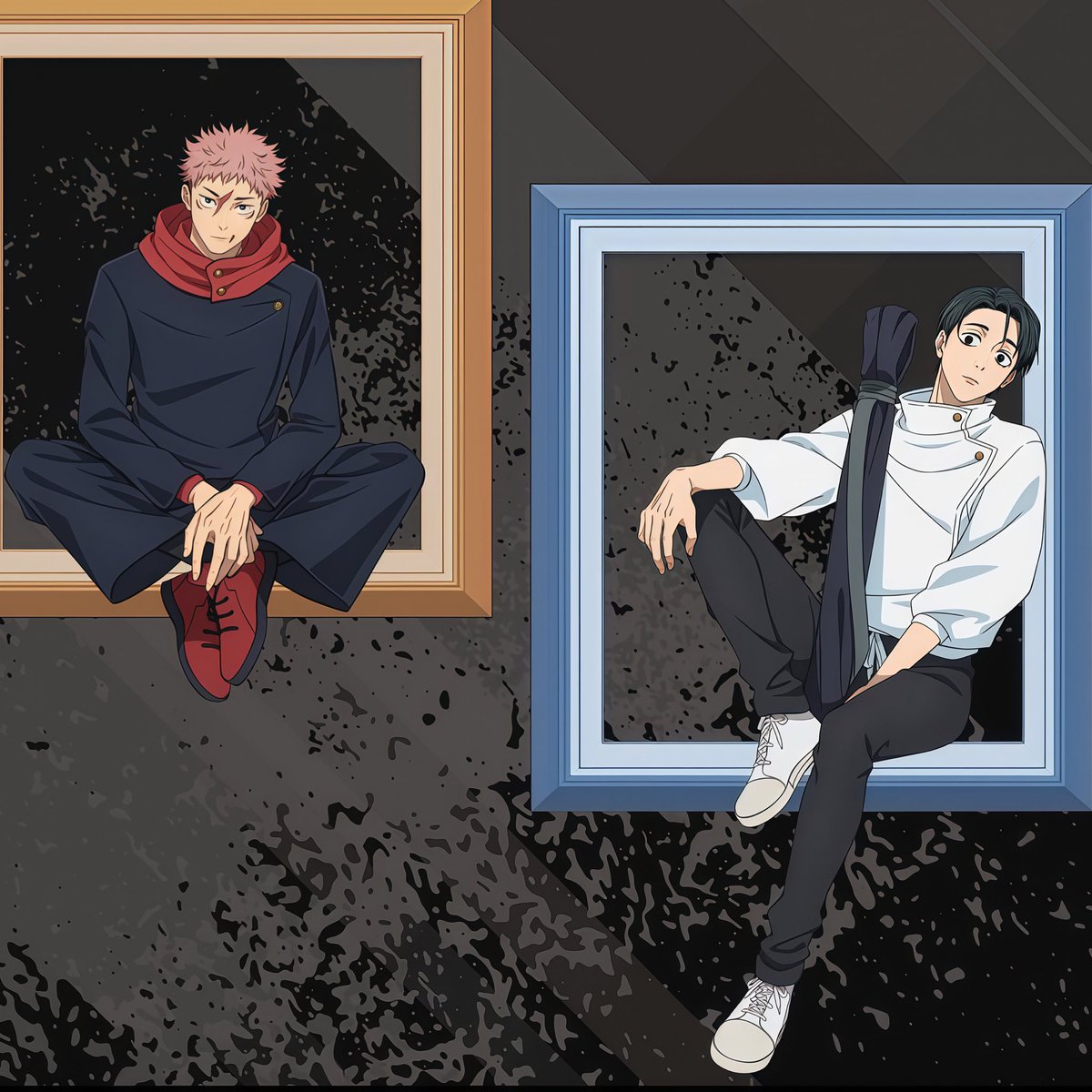 nelsyuu's tweet image. okkoita out mogging everyone else