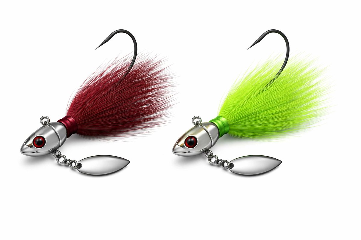 BucktailLures's tweet photo. This or that… what’s your go-to bucktail color?

A) Maroon
B) Chartreuse

Drop A or B + what you’re throwing it for (bass, stripers, fluke, etc.) https://t.co/RXjR1otffk
