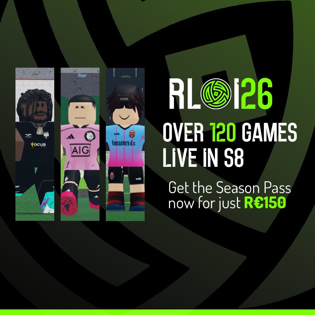 Roblox League Of Ireland tweet media