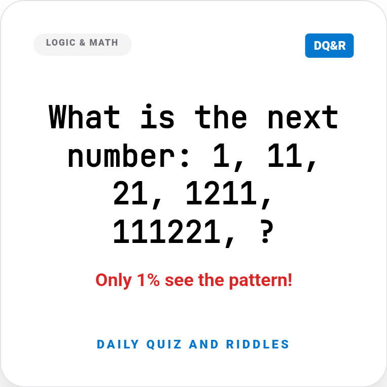 Daily Quiz and Riddles tweet media