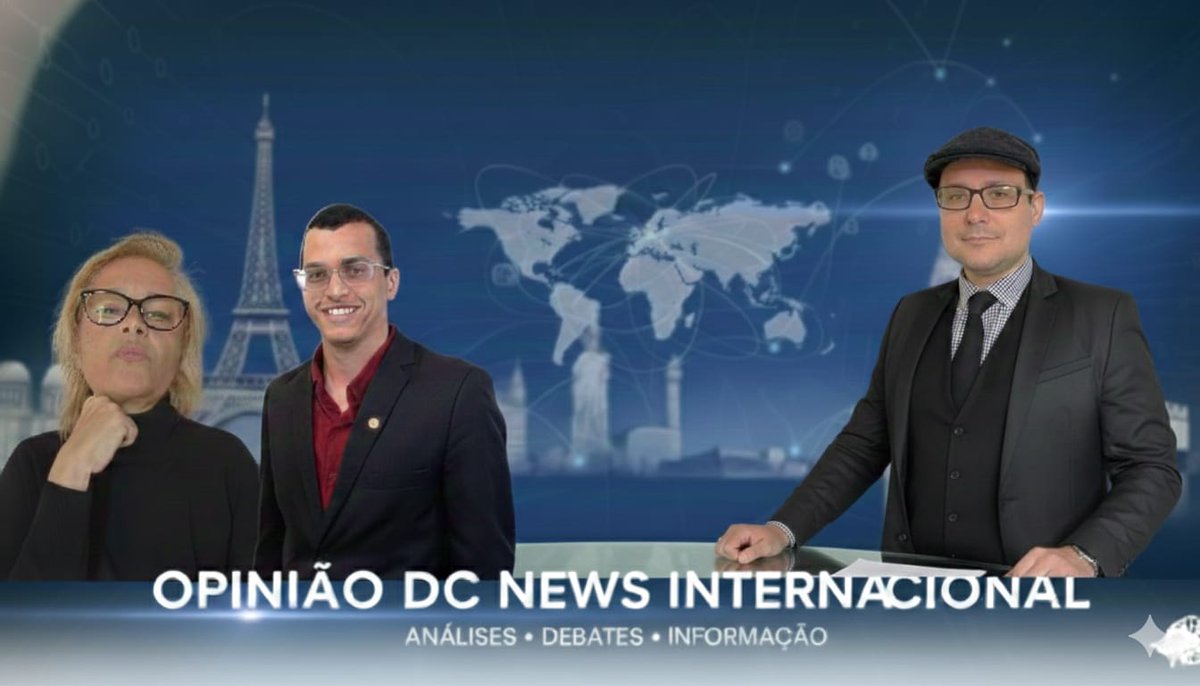 Opinião DC News especial com a participação de Ivan Kleber

Irã
EUA 
Eleições em Portugal 
E muito mais! 

Hoje, às 18h de Brasília 
youtube.com/live/wiFssQi6r…