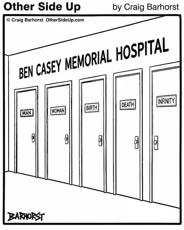 New Comic "The Ben Casey Memorial Hospital". This is probably my comic with the most obscure reference this year. If you're old enough, you get it. #comics #webcomics #osup